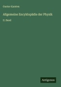 Cover-Bild zum Titel 'Allgemeine Encyklopädie der Physik' von 'Gustav Karsten'