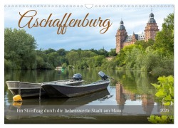 Cover-Bild zum Titel 'Aschaffenburg - Ein Streifzug durch die liebenswerte Stadt am Main (Wandkalender 2026 DIN A3 quer), CALVENDO Monatskalender' von 'Nicole Gießmann-Keller'