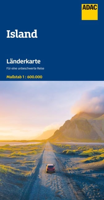 ADAC Länderkarte Island 1:600.000 - 