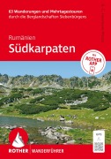Cover-Bild zum Titel 'ROTHER Wanderführer Rumänien: Südkarpaten. 63 Wanderungen und Mehrtagestouren durch die Berglandschaften Siebenbürgens' von 'Brigitta Gabriela Hannover Moser'