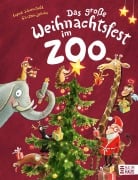 Cover-Bild zum Titel 'Das große Weihnachtsfest im Zoo' von 'Sophie Schoenwald'