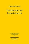Cover-Bild zum Titel 'Urheberrecht und Lauterkeitsrecht' von 'Timmy Pielmeier'