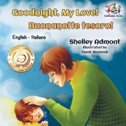 Cover-Bild zum Titel 'Goodnight, My Love! Buonanotte tesoro!' von 'Shelley Admont, Kidkiddos Books'