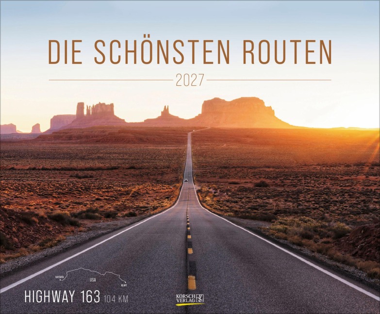 Die schönsten Routen 2027 - 