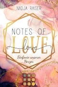 Cover-Bild zum Titel 'Notes of Love. Sinfonie unserer Herzen' von 'Nadja Raiser'