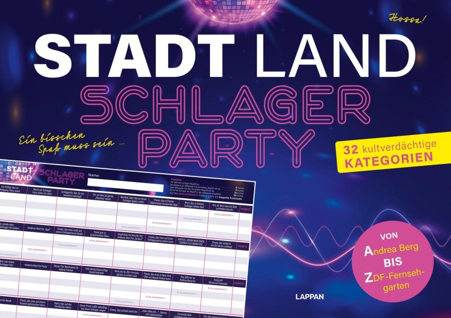 Stadt, Land, Schlagerparty - 