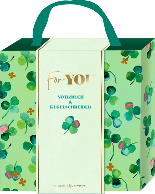 Geschenkset: Notizbuch mit Kugelschreiber - 