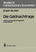 Cover-Bild zum Titel 'Die Geldnachfrage' von 'Erwin W. Heri'