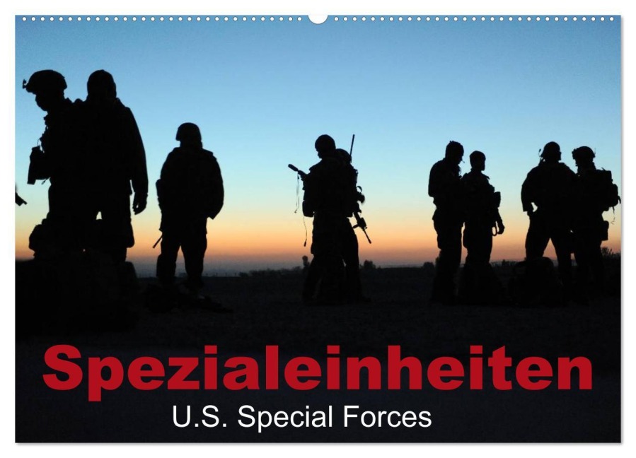 Spezialeinheiten ¿ U.S. Special Forces (Wandkalender 2026 DIN A2 quer), CALVENDO Monatskalender - Elisabeth Stanzer