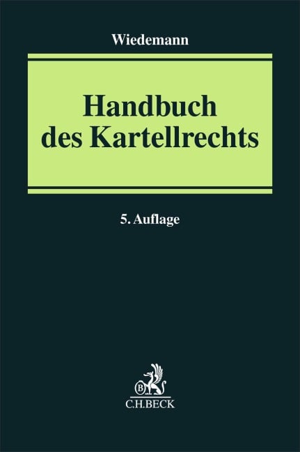 Handbuch des Kartellrechts - 