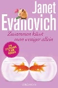 Cover-Bild zum Titel 'Zusammen küsst man weniger allein' von 'Janet Evanovich'