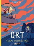Cover-Bild zum Titel 'Q-R-T - Flummi allein zu Haus' von 'Ferdinand Lutz'