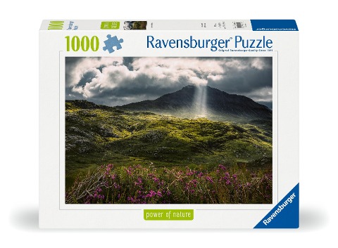 Erwachsenenpuzzle 1000 Teile - Mysteriöse Berge - 