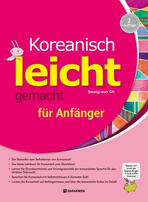 Koreanisch leicht gemacht Anfänger A1-A2, 2nd ed. Kursbuch mit Audios - 