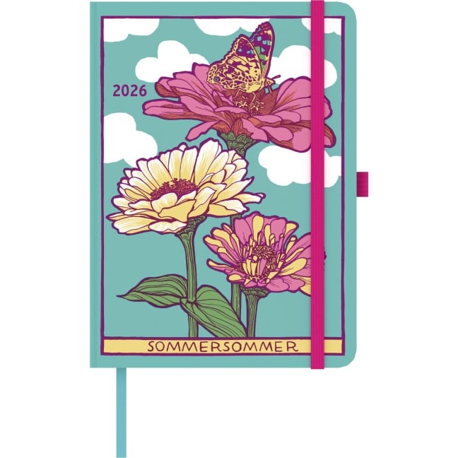 Kat Menschik - Notizkalender 2026 - Blumen - 