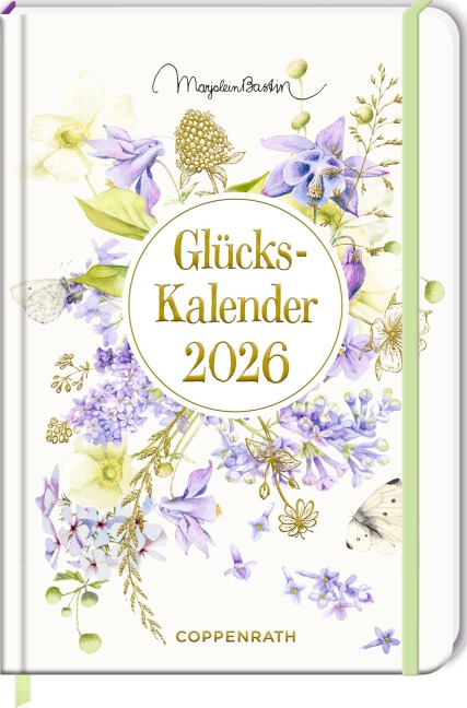 GlücksKalender 2026 - violett - 