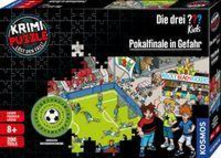 Krimi-Puzzle: Die drei ??? Kids - Pokalfinale in Gefahr - 200 Teile - Nina Schiefelbein
