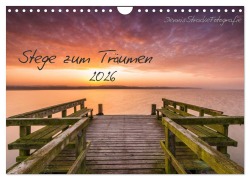 Cover-Bild zum Titel 'Stege zum Träumen (Wandkalender 2026 DIN A4 quer), CALVENDO Monatskalender' von 'DennisStrackeFotografie DennisStrackeFotografie'