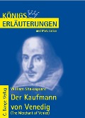 Cover-Bild zum Titel 'Der Kaufmann von Venedig - The Merchant of Venice von William Shakespeare. Textanalyse und Interpretation.' von 'William Shakespeare'
