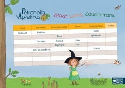 Cover-Bild zum Titel 'Petronella Apfelmus - Stadt, Land, Zaubertrank' von 'Sabine Städing'