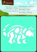 Cover-Bild zum Titel 'Mandarin 6 Schablonen Dinosaurier' von ''