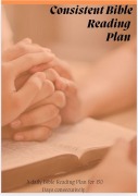 Cover-Bild zum Titel 'Consistent Bible Reading Plan' von 'Bliss'