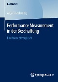 Performance Measurement in der Beschaffung - Anja Distelzweig