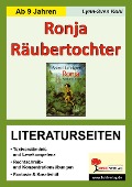 Cover-Bild zum Titel 'Ronja Räubertochter - Literaturseiten' von 'Lynn-Sven Kohl'