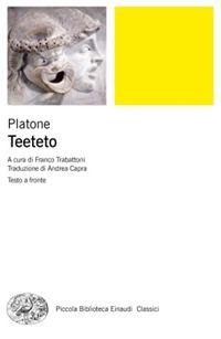 Teeteto. Testo greco a fronte - Platone