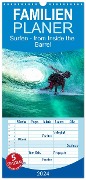 Familienplaner 2024 - Surfen - from Inside the Barrel mit 5 Spalten (Wandkalender, 21 x 45 cm) CALVENDO - Renate Utz