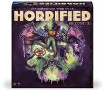Cover-Bild zum Titel 'Horrified: World of Monsters - Spiele für Erwachsene ab 10 Jahre' von 'Prospero Hall'