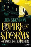 Cover-Bild zum Titel 'Empire of Storms - Schwur der Kriegerin' von 'Jon Skovron'