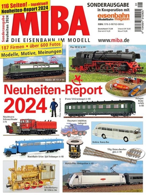 Miba Neuheiten Report 2024 - 