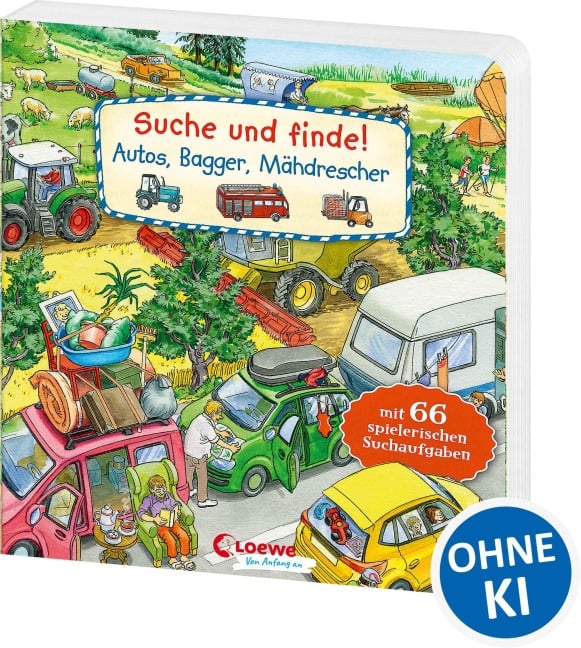Suche und finde! - Autos, Bagger, Mähdrescher - 
