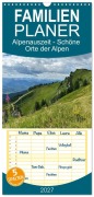 Cover-Bild zum Titel 'Familienplaner 2027 - Alpenauszeit - Schöne Orte der Alpen mit 5 Spalten (Wandkalender, 21 x 45 cm) CALVENDO' von 'Stefanie Preuße'
