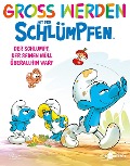 Cover-Bild zum Titel 'Groß werden mit den Schlümpfen: Der Schlumpf, der seinen Müll überall hinwarf' von 'Peyo, Falzar, Thierry Culliford'