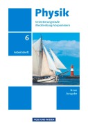 Cover-Bild zum Titel 'Physik 6. Schuljahr. Arbeitsheft Orientierungsstufe Mecklenburg-Vorpommern' von 'Thorid Rabe, Dietmar Karau'