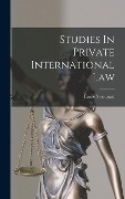 Cover-Bild zum Titel 'Studies In Private International Law' von 'Émile Stocquart'