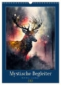 Mystische Begleiter (Wandkalender 2025 DIN A3 hoch), CALVENDO Monatskalender - Motomi Ai