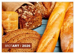 Cover-Bild zum Titel 'BROTART / 2026 (Wandkalender 2026 DIN A2 quer), CALVENDO Monatskalender' von 'Ralph Kerpa'