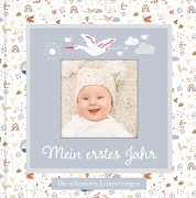 Cover-Bild zum Titel 'Babyalbum mit Fensterausschnitt für das 1. Lebensjahr zum Eintragen der schönsten Momente und Erinnerungen mit Platz für Fotos | genderneutral für Jungen und Mädchen' von 'Lisa Wirth'