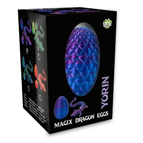 Drachenei "MagiX Dragon Egg YORIN", lila, Drachen 22,5 cm & Ei 8 cm - 