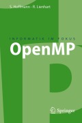 Cover-Bild zum Titel 'OpenMP' von 'Rainer Lienhart, Simon Hoffmann'