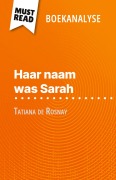 Cover-Bild zum Titel 'Haar naam was Sarah van Tatiana de Rosnay (Boekanalyse)' von 'Cécile Perrel'