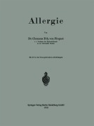 Cover-Bild zum Titel 'Allergie' von 'Clemens Peter Pirquet Von Cesenatico'