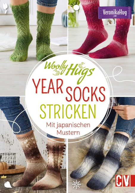 Woolly Hugs YEAR-Socks stricken - Veronika Hug
