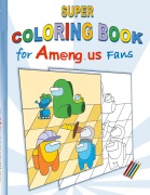 Cover-Bild zum Titel 'Super Coloring Book for Am@ng.us Fans' von 'Ricky Roogle'