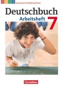 Cover-Bild zum Titel 'Deutschbuch 7. Schuljahr. Gymnasium Niedersachsen. Arbeitsheft mit Lösungen' von 'Cordula Grunow, Angela Mielke, Deborah Mohr, Vera Potthast, Irmgard Schick'