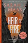 Cover-Bild zum Titel 'Heir of Fire' von 'Sarah J. Maas'