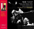 Cover-Bild zum Titel 'Falstaff' von 'Gobbi/Schwarzkopf/Moffo/Simionato/Panerai/Karajan'